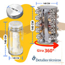 Especiero De Cocina Giratorio Ecomlab Frascos Para Especias
