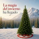 Árbol de Navidad Pino Navidad Ecomlab 1200 Ramas 2.10 Mts GRATIS PIE DE ÁRBOL NAVIDEÑO DE 90 CM.