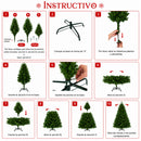 Árbol de Navidad Pino Navidad Ecomlab 1200 Ramas 2.10 Mts GRATIS PIE DE ÁRBOL NAVIDEÑO DE 90 CM.