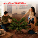 Árbol de Navidad Pino Navidad Ecomlab 1200 Ramas 2.10 Mts GRATIS PIE DE ÁRBOL NAVIDEÑO DE 90 CM.