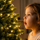 Árbol de Navidad Pino Navidad Ecomlab 1200 Ramas 2.10 Mts GRATIS PIE DE ÁRBOL NAVIDEÑO DE 90 CM.