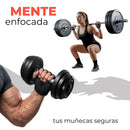 Guantes para Gym Antideslizante para Ejercicio con Pesas