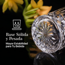 VASOS DE VIDRIO WHISKEY ECOMLAB OLD FASHION JUEGO DE 6 Pcs