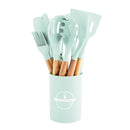 Cucharas de Silicona Set de Utensilios de Cocina 12 pcs