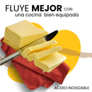 Juego de Cubiertos Acero Inoxidable Ecomlab 24 pcs y 1 Organizador
