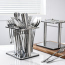Juego de Cubiertos Acero Inoxidable Ecomlab 24 pcs y 1 Organizador