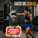 Costal Box Profesional Set De Saco De Boxeo De 100cm Con 4 Piezas
