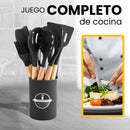 Cucharas de Silicona Set de Utensilios de Cocina 12 pcs