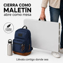 Mesa Plegable de Plástico de 180 cm Tipo Portafolio, Ecomlab Resistente y Multifuncional HP-180CZ