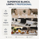 Mesa Plegable de Plástico de 180 cm Tipo Portafolio, Ecomlab Resistente y Multifuncional HP-180CZ