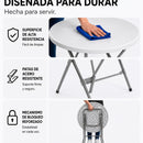 Mesa Plegable Portátil Redonda Ecomlab – Mesa Lateral Plegable HP-60Y