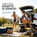 Mesa Plegable de Plástico Portátil Cuadrara Ecomlab para Jardín, Interior y Exterior HP-82C