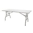 MESA PLEGABLE 180 CM DE PLASTICO ECOMLAB PORTAFOLIO HP-180CZ