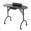 MESA PARA UÑAS MANICURE ECOMLAB PORTATIL PLEGABLE ESTÉTICA