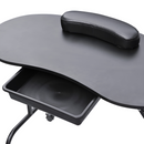 MESA PARA UÑAS MANICURE ECOMLAB PORTATIL PLEGABLE ESTÉTICA