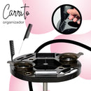 Mesa Redonda Auxiliar Estetica Con juego de Peines