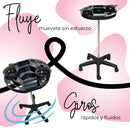 Mesa Redonda Auxiliar Estetica Con juego de Peines