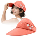 SOMBRERO PARA SOL MUJER VISERA CAMPING PROTECCIÓN UV