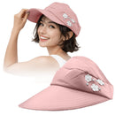SOMBRERO PARA SOL MUJER VISERA CAMPING PROTECCIÓN UV