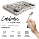 Organizador De Cubiertos Para Cajon Expansible Con Cubiertos