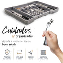 Organizador De Cubiertos Para Cajon Expansible 8 Divisiones