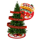 Árbol de Navidad Pino Navidad Ecomlab 1200 Ramas 2.10 Mts. GRATIS PIE DE ÁRBOL NAVIDEÑO, CUBIERTA PARA BASE DE ÁRBOL