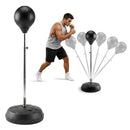 Pera De Boxeo Profesional Con Base, Sistema de Rebote con Resorte, Altura Regulable.