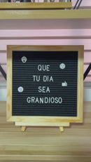 PIZARRON NEGRO RESTAURANTE ECOMLAB LETRAS INTERCAMBIABLES