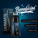 Shampoo Con Tinte Dermafol Para Cubrir Canas 500ML
