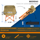Silla Camping Plegable Ecomlab Portatil Para Exterior
