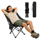 Silla Plegable Camping Reclinable 5 Posiciones, Ideal Playa, Picnic Extra-Cómoda Silla Portátil para Exterior e Interior Reposacabezas Acolchonado GRATIS Bolsa Transportadora |Ecomlab