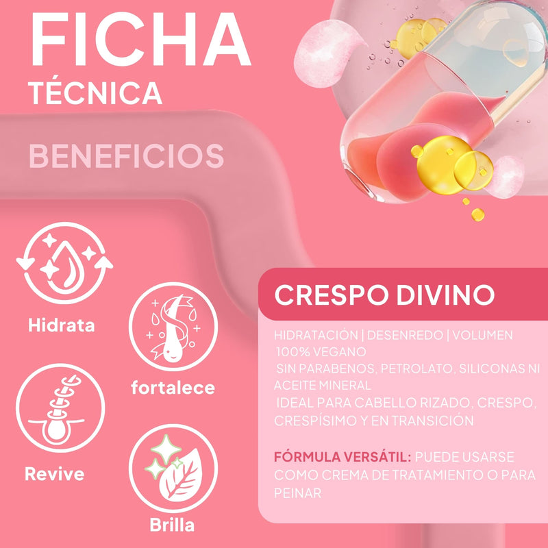 Crema Skala Rizos Crespo 3 en 1 Protector Termico 250g