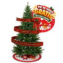 Árbol de Navidad Pino Navidad Ecomlab 800 Ramas 1.80 Mts. GRATIS PIE DE ÁRBOL NAVIDEÑO, CUBIERTA PARA BASE DE ÁRBOL